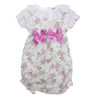 PQ210- Pink: Baby Girls Luxury 2 Piece Outfit (0-12 Months)